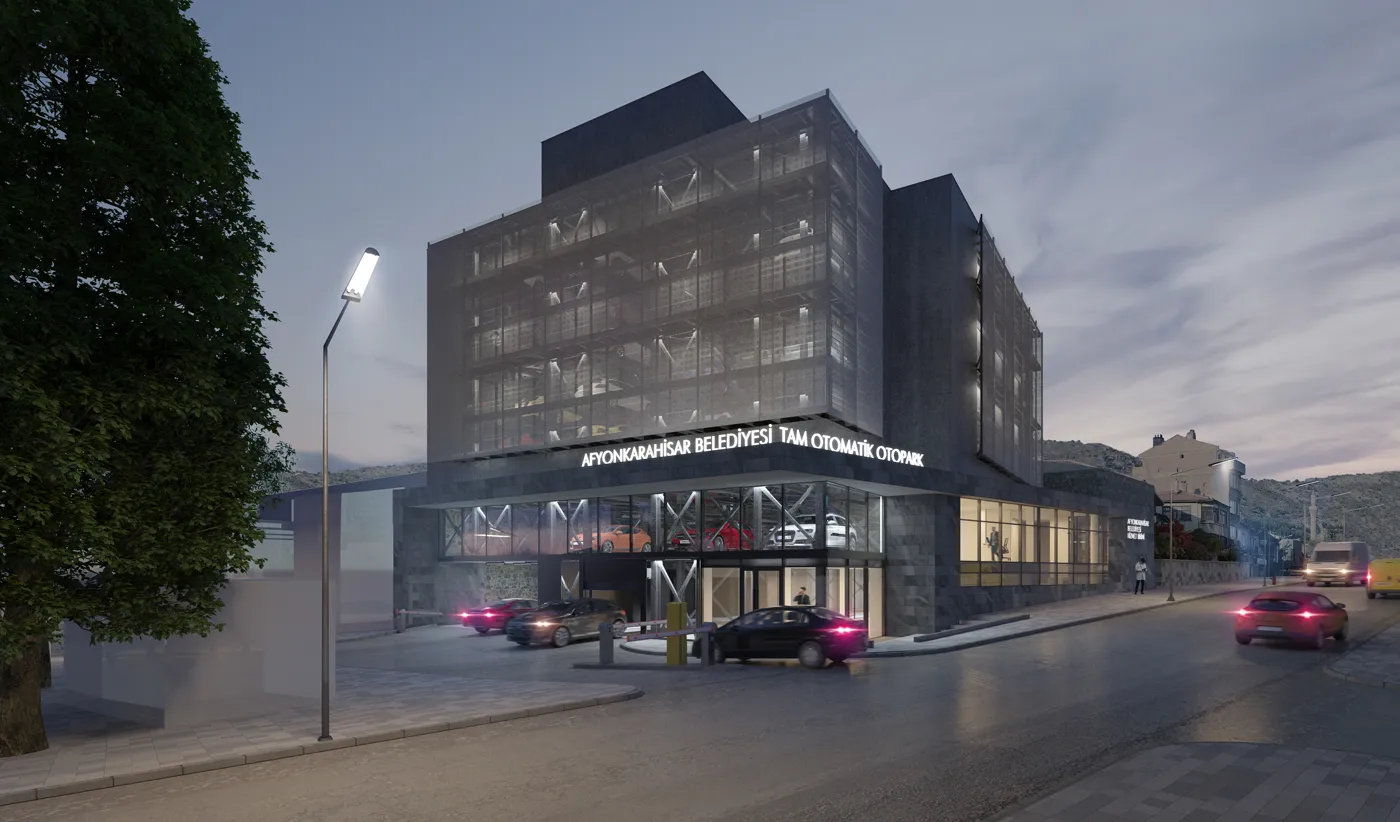 Atölye Kolektif-Proje: Afyon Otomatik Otoparkı